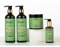 Hair Treatment Set, Hair Mask, Treatment Oil, Conditioner and Shampoo